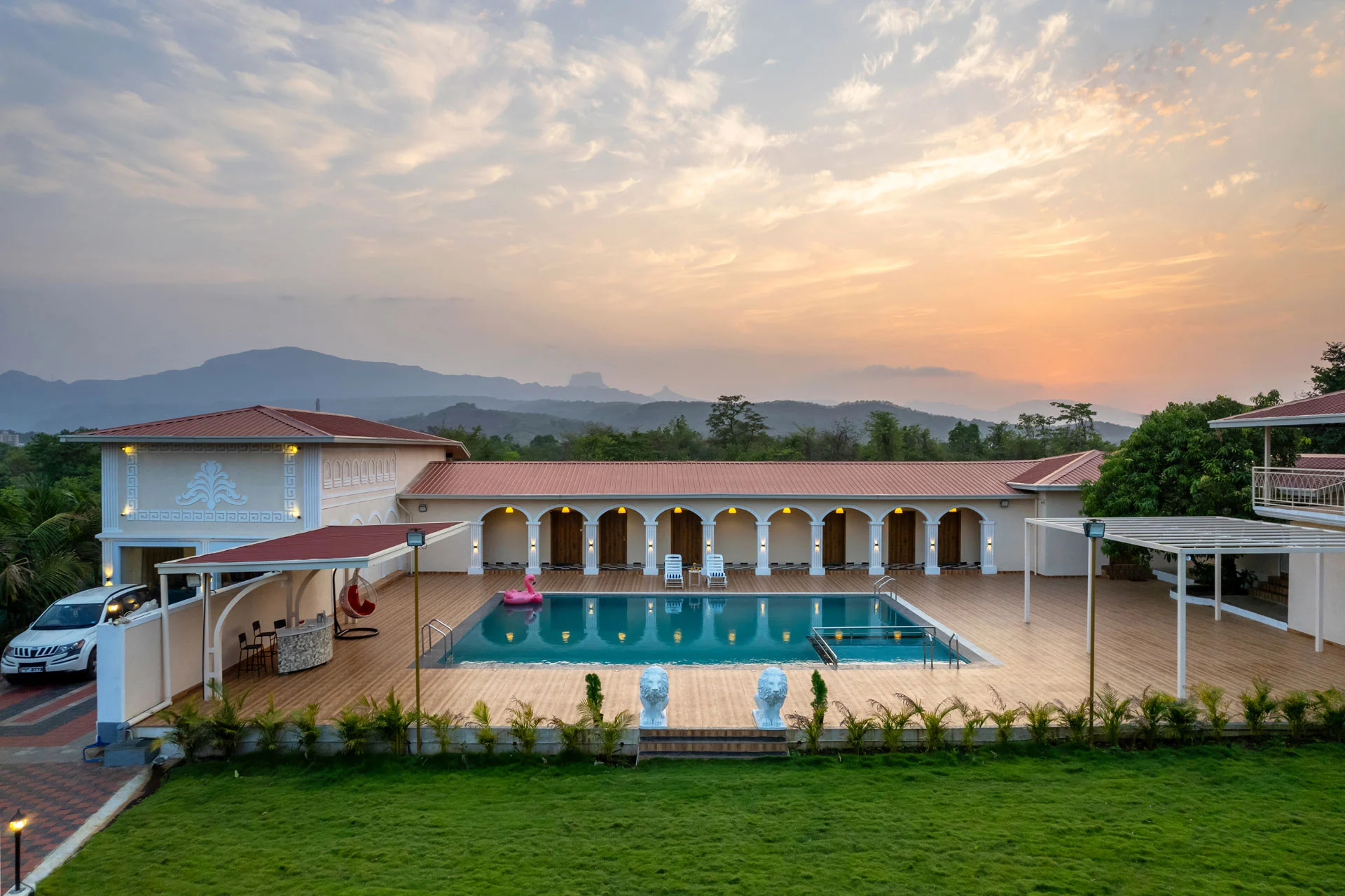 5 Bedroom villa with pool and lawn in Karjat - Rio-Vista-banner