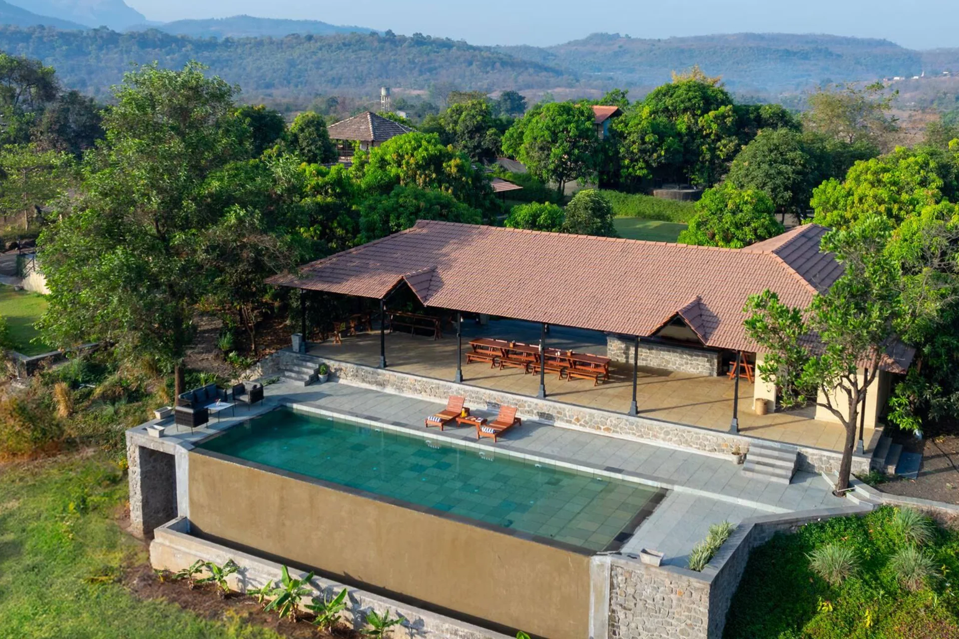 Luxury 5 BHK Infinity Pool Villa - VODMH116-Karjat-banner