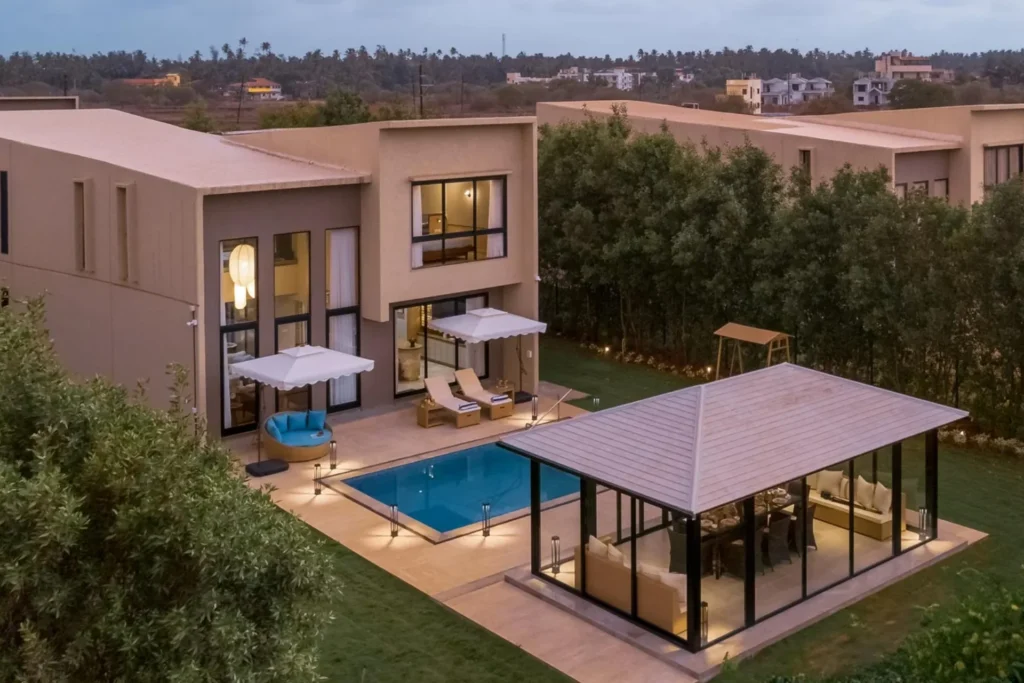 VODMH152 – Luxury 4 BHK Pvt Pool Villa In Alibaug