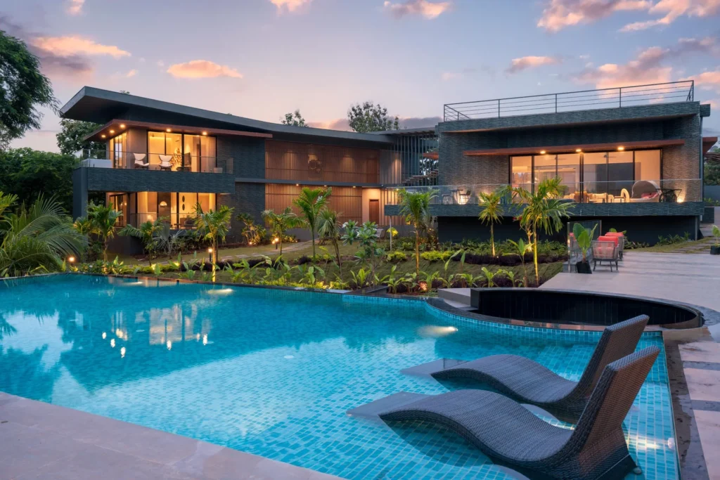 VODMH165 – 6 BHK Mountain View Villa In Alibaug