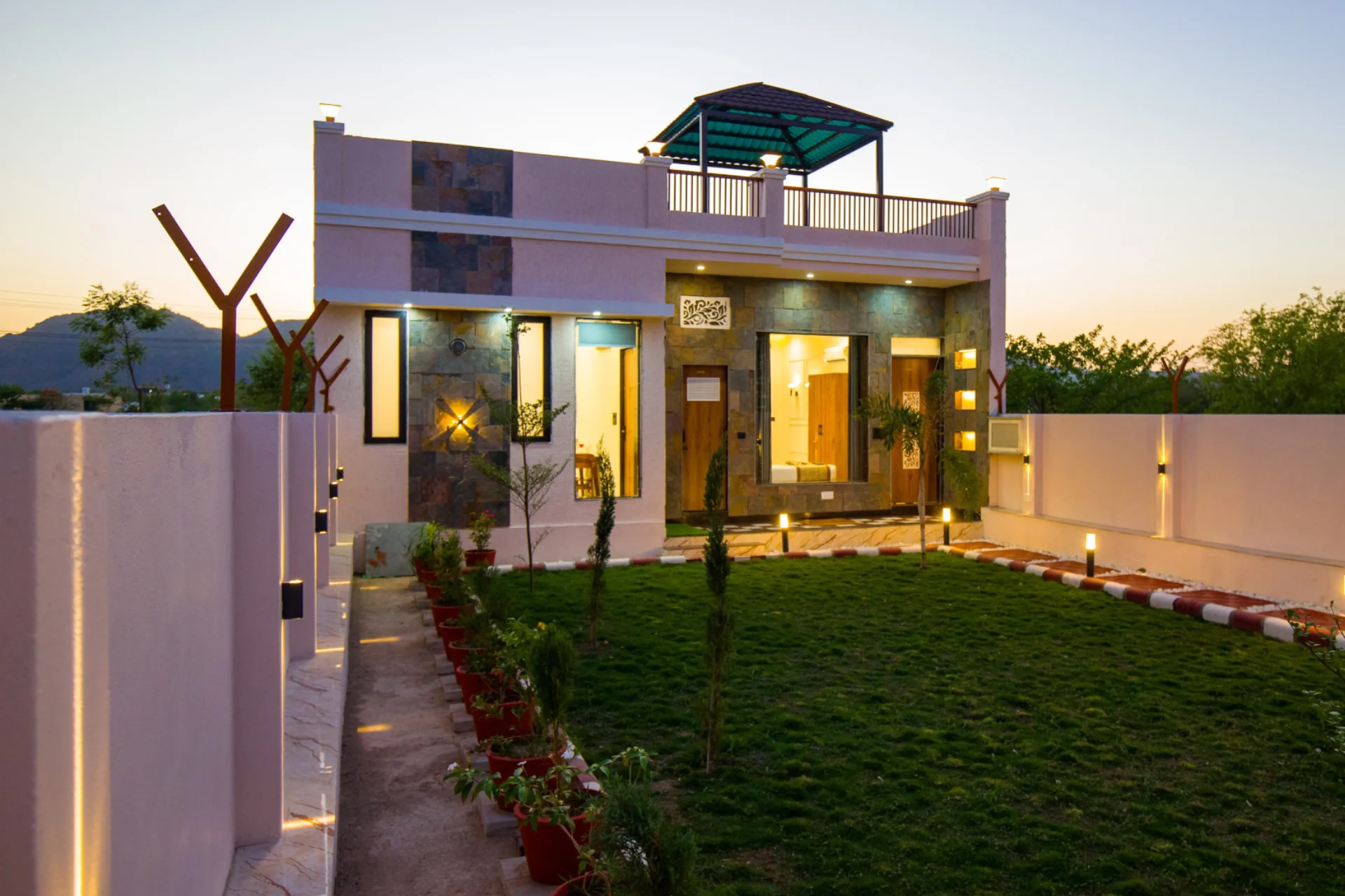Luxury 2 BHK Villa with Terrace - VODRJ116-Udaipur-banner