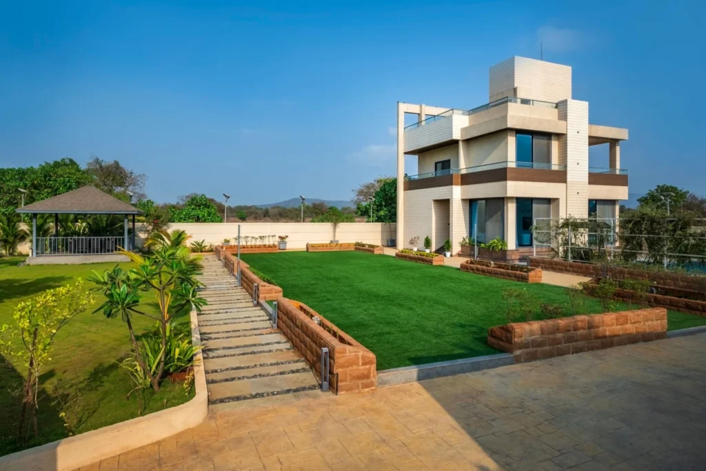 VODMH247 – 4 BHK Villa With Outdoor Gazebo In Alibaug