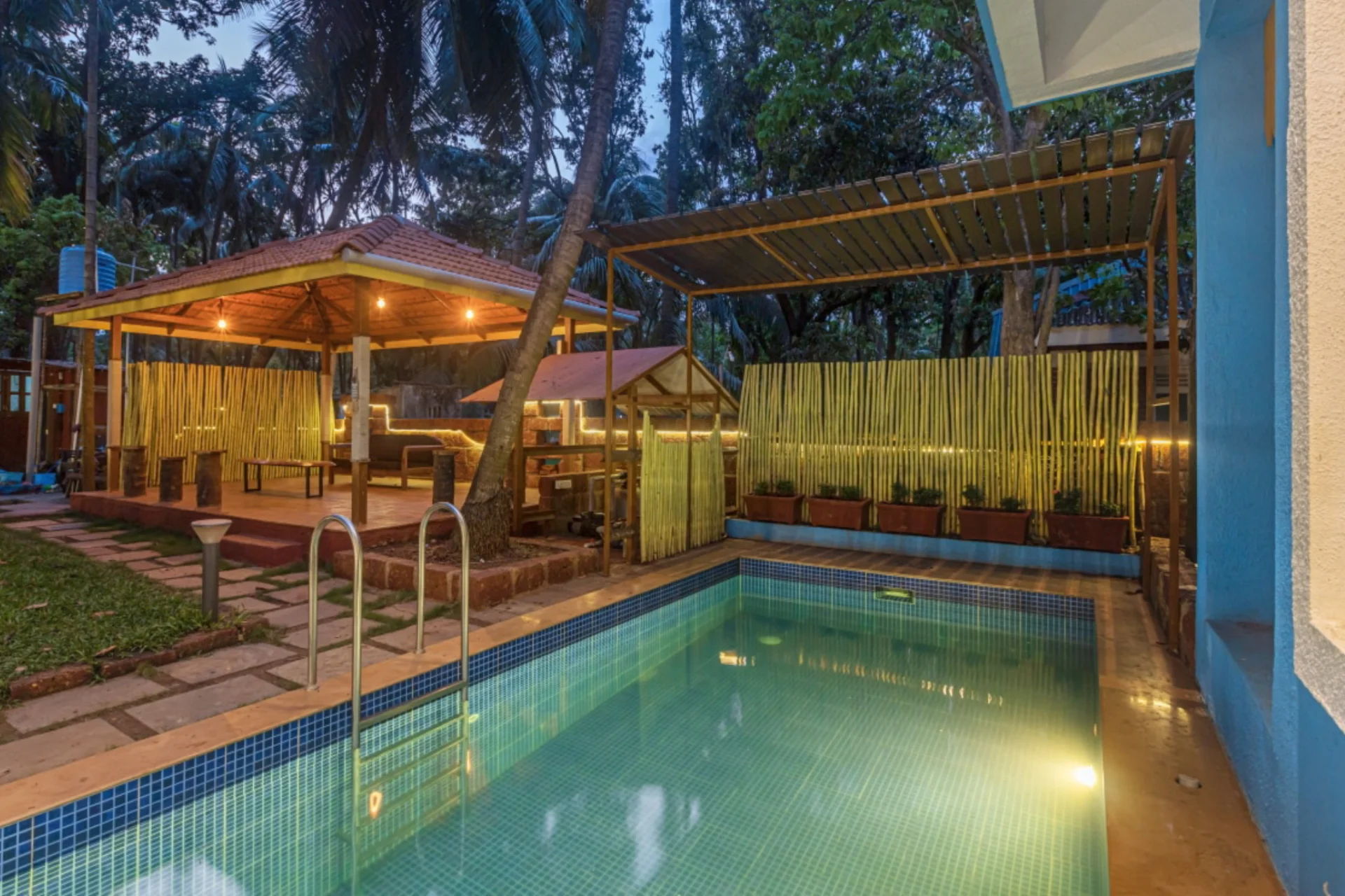 4 Bedroom Villa With Poolside Gazebo - VODMH249-Alibaug-banner