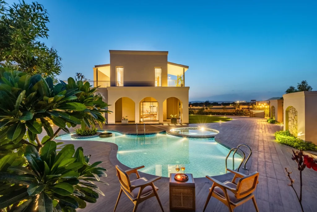 VODRJ159 – 3 BHK Villa With Private Pool In Jaipur